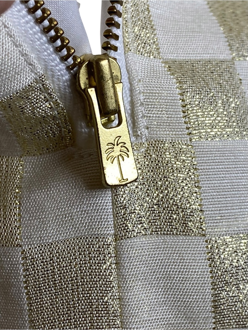 Lilly Pulitzer Jepson Metallic White Gold Sleeveless Bodycon Midi Dress SZ 0 NWT - Picture 10 of 15